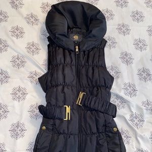 Black Puffer Vest
